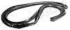 Left Rear Door Seal (Driver Side) 1992-98 Ford Crown Victoria, Mercury Grand Marquis - image 1