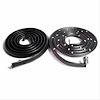 Molded Door Seals with Clips and Molded Ends. For 2-Door Station Wagon. Each. 116-1/2 In. long. Pair - image 1