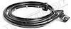 Half Door Seal with Clips and Molded Ends 1997-03 Wrangler - image 1