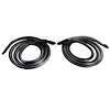 Molded Door Seals made with molded ends. 80 In. long Each. Pair. R&L. DOOR SEAL 65-66 FORD MUSTANG PAIR - image 1