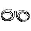 Molded Door Seals for 2-Door Hardtop & Convertible. Made with molded ends 82-1/2 In. long. Pair. R&L - image 1