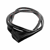 Molded Door Seal. Fits Extended Cab front right side only. Replaces OEM part #F85Z1820530AA. Each. D - image 1