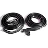 Door Seals with Molded Ends. Replaces OEM #4877404/5. Pair. R&L. DOOR SEAL RIVIERA 2DR 63-65 OEM# 4877404/5 PAIR - image 1