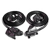 Molded Door Seals. For 2-door hardtops and convertibles. Replaces OEM #9824514/5. Pair. R&L. DOOR SE - image 1