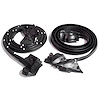 Molded Door Seals with Clips. For 2-door hardtops. Replaces OEM #9870752/3. Each. is 95-1/4 In. long - image 1