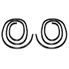 LM 125-A Front Door Seals, Fits All '98-'03 Dodge Durango Suv'S - image 1