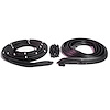 Molded Door Seals with Clips. For 62- early 63 convertibles. 87-1/2 In. long. Pair. R&L. DOOR SEAL CORVAIR CONV 62-63 EARLY - image 1