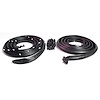 Molded Door Seals with Clips. For late 63- 64 convertibles. Replaces OEM #4868685/6. 83-3/4 In. long - image 1
