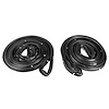 Molded Door Seals. Exact fit with clips and mitered ends. Pair. R&L. DR. SEAL 86-95 DATSUN NISSAN PICK UP PATHFINDER PAIR - image 1