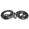 Molded Door Seals. For 2-door coupe and hatchback. Pair. R&L. DOOR SEALS 96-98 HONDA CIVIC COUPE/ HATCHBACK PAIR - image 1