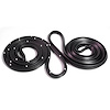 Front Molded Door Seals. For 4-door sedan and wagon with RWD. Each. is 138-1/2 In. long. Pair. R&L. - image 1