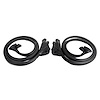 Molded Door Seals with Molded Ends and Clips. Replaces first design OEM #17986019 & #17986020 Pair. - image 1