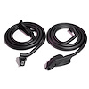 Molded Door Seals with Molded Ends and Clips. Pair. R&L. DOOR SEAL 78-82 CHEVROLET CORVETTE PAIR - image 1