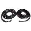 Molded Door Seals for 2-door hardtop and convertible. With molded ends at lock pillar. Molded in ste - image 1