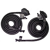 Molded Door Seals. For 2-Door Hardtop and Convertibles does not fit Grand Prix hardtop or formal top - image 1