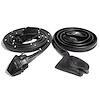 Molded Door Seals with Clips and Molded Ends. Replaces OEM #9868430/1. Pair. R&L. DOOR SEAL 70-81 GM F BODY 2 DOOR PAIR - image 1