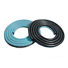 Door Seals for 2-Door Sedan. Aqua/Turquoise. Pair. DOOR SEAL-AQUA 62-66 MOPAR A & B BODY 2 DOOR SEDAN PAIR - image 1