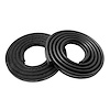 LM 23-JBLK Front Door Seals For 4-Door Sedan, Black, 22 - image 1