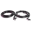 Molded Door Seals with Clips. For 2-Door Hardtops. Each. 86-1/2 In. long. Pair. R&L. DOOR SEAL 65-69 - image 1