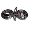 Front Molded Door Seals. For 4-door sedan. Each. 131 In. long. Pair. R&L. DOOR SEAL FRONT AMC AMERICAN 64-69 4 DOOR SEDAN - image 1