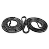 Molded Door Seals. For 2-Door Sedan. Pair. R&L. DOOR SEAL 64-69 AMC AMERICAN 2 DOOR SEDAN PAIR - image 1