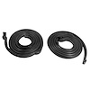 Molded Door Seals. For 2-Door. Pair. R&L. DOOR SEAL 56-57 LINCOLN 2DR - image 1