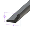 LP 104-J Door Bottom Seal, Made Of High-Quality Closed Cell Sponge - image 1