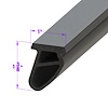 LP 110-FA Roof Rail Seal, Sold By The Foot - image 1