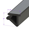 LP 120-K Roof Rail Seal, Sold By The Foot - image 1