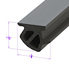 LP 120-N Roof Rail Seal, Sold By The Foot - image 1
