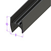 LP 13-A/FT Lower Windshield Frame To Body Seal, Sold By The Foot - image 1