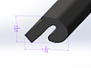 LP 14-S Hood Surround Seal, Sold By The Foot