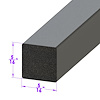 LP 2116 .325 Square Extrusion, Sold By The Foot - image 1