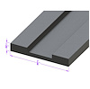 LP 22-C/FT Cowl And Hood Seal, All Rubber, 7/8 in. Wide - image 1