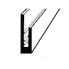LP 23-D Large In.U in. Channel, For Covering Rough Fiberglass Edges - image 1