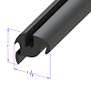 LP 301-C/FT Windshield Gasket With Chrome Lockstrip, Sold By The Foot - image 1