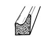 LP 40-B Door Side And Trunk Seal, Sponge Rubber, Sold By The Foot - image 2