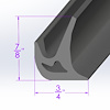 LP 41-D Door Side Seal - image 1