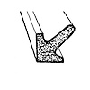 LP 41 Door Side Seal, Light Body Seal, Sold By The Foot - image 1