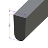 LP 44-B Side Window Seal - image 1