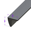 LP 45 Door Side Seal, Sold By The Foot - image 1