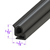 LP 48-C Full Steel Front Door Seal, Sold By The Foot - image 1