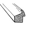 LP 50-B Trunk Seal, For Cars With Narrow Gutters, Sponge Rubber - image 2