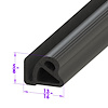 LP 53-B Roof Rail Seal, Sold By The Foot - image 1
