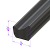 LP 53 Door Side Seal, Sold By The Foot - image 1