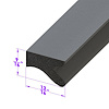 LP 64-A Trunk Seal, Sponge Rubber, Sold By The Foot - image 1