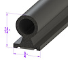 LP 78348 Adhesive Backed Weatherstripping, Bulb Style
