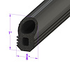 LP 911 Door Seal, Sold By The Foot - image 1