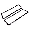 MB 50 Tail-Light Seals, Black, Pair