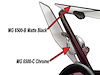 MG 6500-C Wind-Wing And Sun-Visor Trim, Chrome - image 1